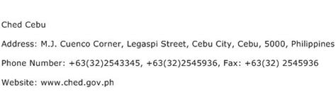 ched cebu|CHED.